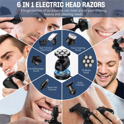 6-in-1 Head Shaver