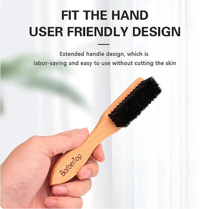 Wooden Boar Bristle Beard Brush