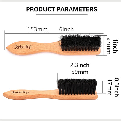 Wooden Boar Bristle Beard Brush