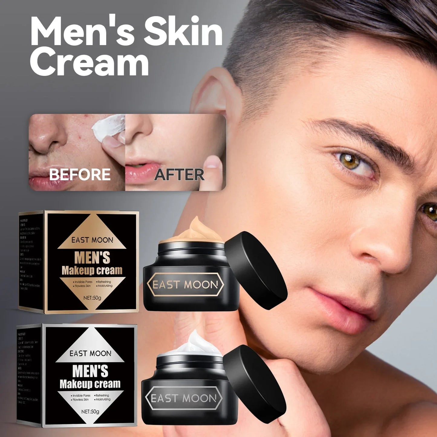 Men's Hydrating Acne Concealer Cream