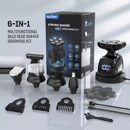 6-in-1 Head Shaver